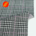 Kostenlose Probe hochwertiger Großhandel Jacquard School Uniform Big Check Design Stoff auf Lagerstoff und Textilien für Kleidung